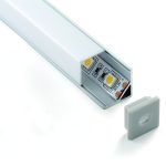 90 fokos keskeny LED profil, 2m