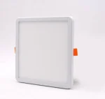 Négyzet alakú LED spotlámpa, hideg fény, 6W, Fehér