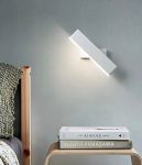 Fali lámpa, minimalista design hatékony világítással, DM WHITE01, Fehér