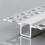 Beépített LED profil, glettelt felület, 2 m hosszú
