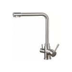 3 utas konyhai csaptelep inox ezüst CF016