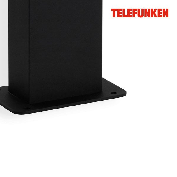 Kültéri világítási oszlop lámpa – Elegáns szürke, 20W, 2000lm, DM332/60 modell