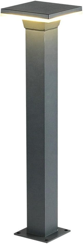 Kerti Lámpa, Prémium Kialakítás, Szürke, 60 cm, Kiemelkedő Választás a Modern Kertekhez, DM201662 H60 Modell