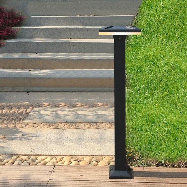 Kerti Lámpa, Prémium Kialakítás, Szürke, 60 cm, Kiemelkedő Választás a Modern Kertekhez, DM201662 H60 Modell