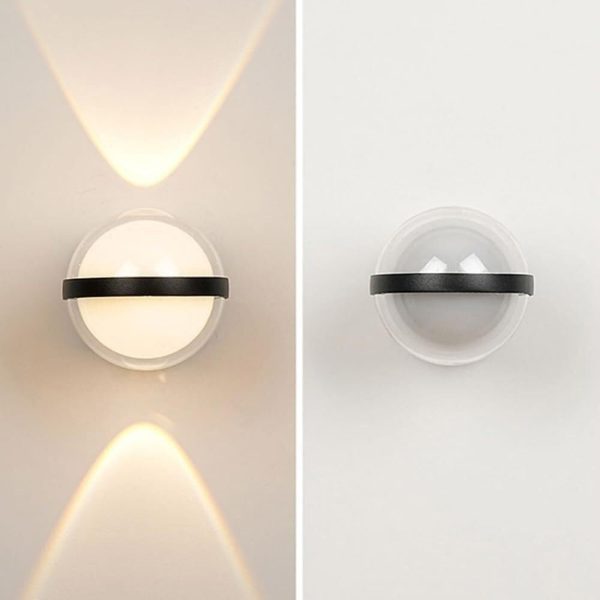 LED fali lámpa, 10 cm, kompakt dizájn, DM101