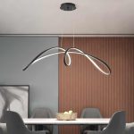 LED függőlámpaDimabila Cu Telecomandă 3 Funcții DM0081 Neagră 75W