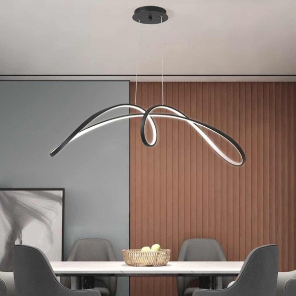 LED függőlámpaDimabila Cu Telecomandă 3 Funcții DM0081 Neagră 75W