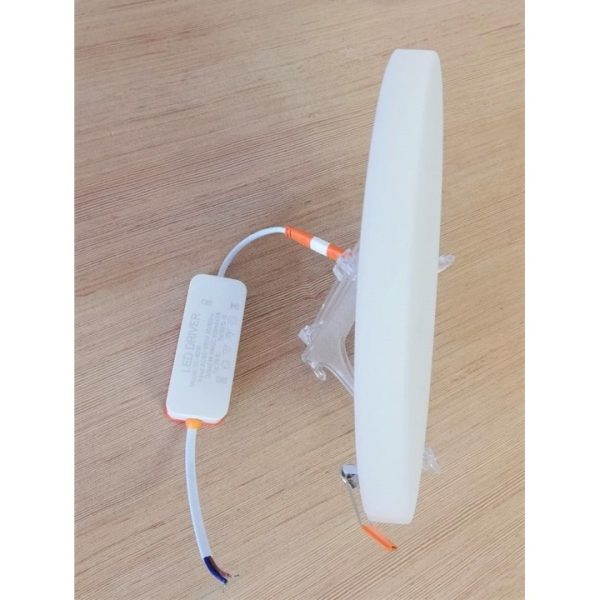 LED spot, kerek forma, hideg fény, 36W, Fehér