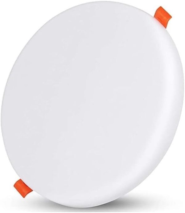 LED spot vékony, 9W, kerek hideg fénnyel