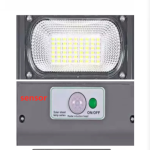200W-os napelemes lámpa távirányítóval és fényérzékelővel