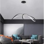 LED függőlámpaDimabila Cu Telecomandă 3 Funcții DM0081 Neagră 75W