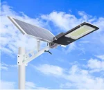 200W LED-es utcai napelemes projektor, távirányítóval, erős és fenntartható világítás