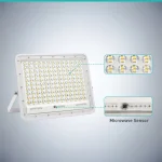 LED projektor, 50W napelemes panellel és távirányítóval