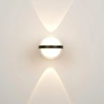 LED fali lámpa, 10 cm, kompakt dizájn, DM101