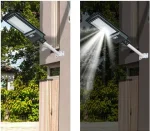 200W LED-es utcai napelemes projektor, távirányítóval, erős és fenntartható világítás