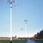 200W LED-es utcai napelemes projektor, távirányítóval, erős és fenntartható világítás