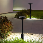 LED Kerti Lámpa – Modern Szürke, 60 cm Magas, Meleg Fénnyel – Ideális Kültéri Világításhoz, DM201656/60H Modell