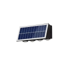 Fekete Külső Fali Lámpa Napelemmel, IP65 – Neutrális Fény és Energiatakarékosság, 686030 Modell