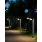 LED Kerti Lámpa Elegáns, IP65, 18W – Megbízható Kültéri Világítási Megoldás 3000K Meleg Fénnyel DM201656 Modell