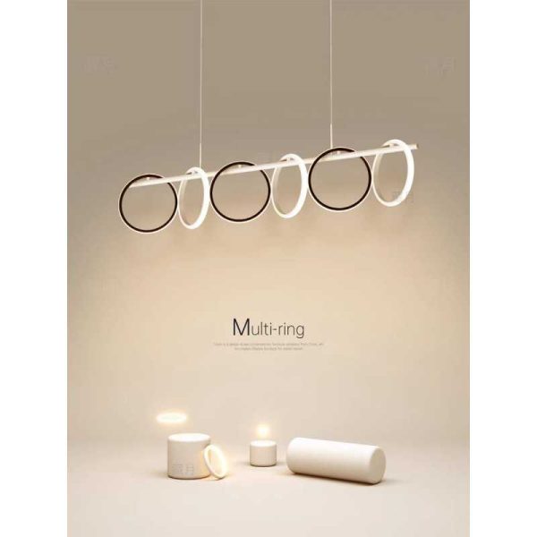 Modern LED Csillár, Távirányítóval, 3000K/4000K/6500K, DM-G4042